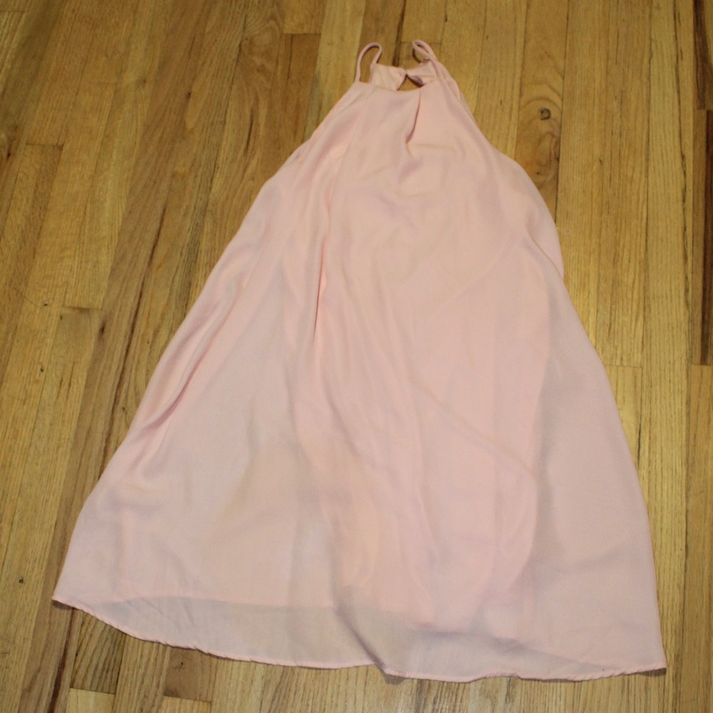 Blush pink dress